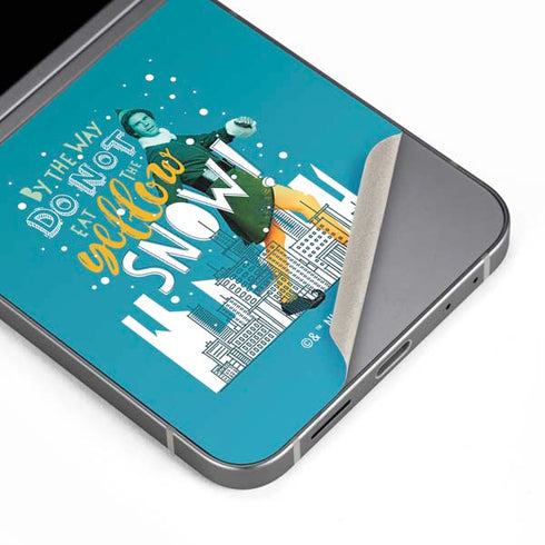 Elf Buddy Don’t Eat Yellow Snow Galaxy Z Flip6 Skin